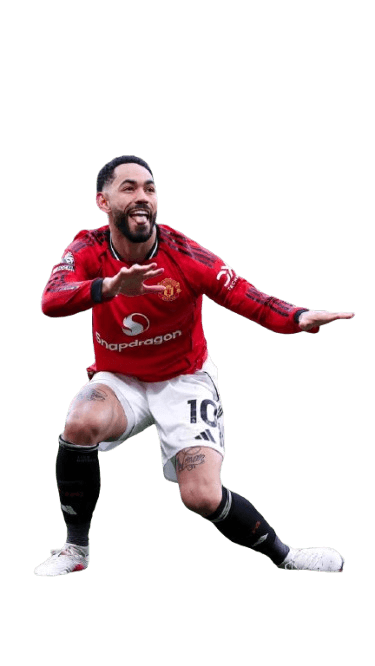 Manchester United player Cunha